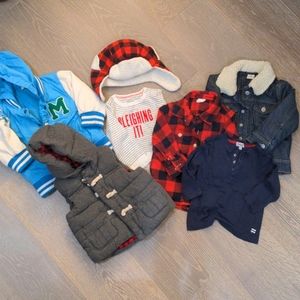 Baby Boy Lot (7 pc) - 12-18 Months